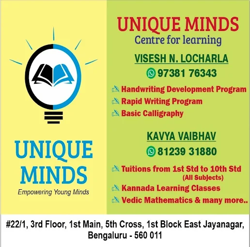 UNIQUE MINDS HANDWRITING INSTITUTE